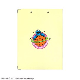 Sesame Street Clipboard, Cream Yellow/Blue [ST-ZSS0007]
