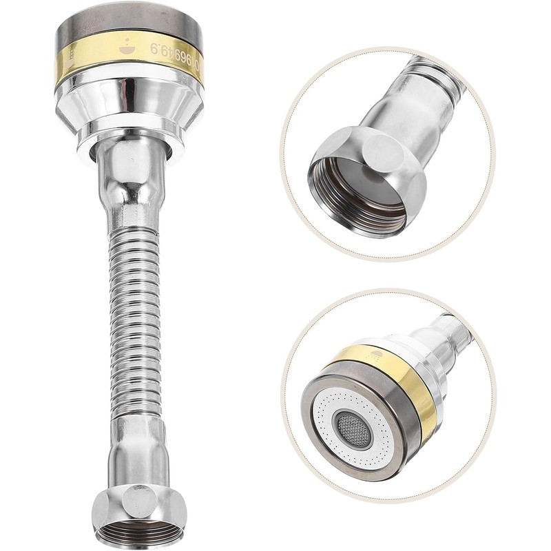 Extensor Giratorio para Aireador de Grifo de Cocina 22 MM