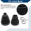 Hihaha No.TDR000120 CV Joint Boot Kit W/Clamps for Land Rover