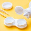 Aruicheng Contact Lens Case Portable Contact Lens Box with Mirror