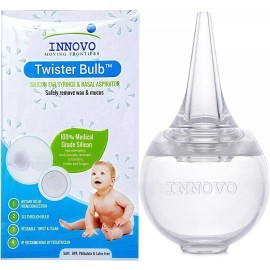 Innovo Hospital Baby Nasal Aspirator Silicone Bulb and Medical Ear Syringe