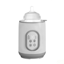 Bottle Warmer,Fast Baby Milk Warmer with Timer,Accurate Temperature to Preserve Fullest Nutrients in Breast Milk, with Defrost, Sterili-zing, Keep, Heat Baby Food Jars Function