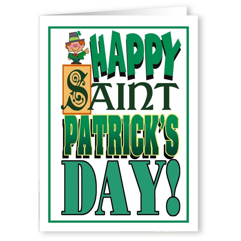 Stonehouse Collection's St. Patrick's Day Card - 15 Assorted Cards