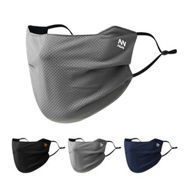 UV Face Shield Washable Reusable Sun Protection Face Mask for Motorcycle Running Riding Exercise And Other Sports 3pcs