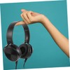 SEWACC 1pc Stereo Noise Reduction Headset Lightweight Head Mounted Headphones