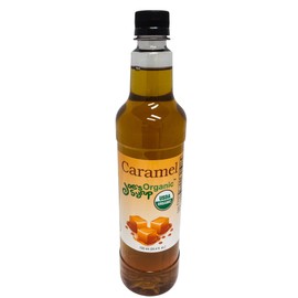Joe’s Syrup Organic Flavored Syrup, Organic Caramel, 750 ml