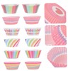 BUGUUYO 600pcs Paper Cupcake Wrappers Small Muffin Liners Greaseproof Baking