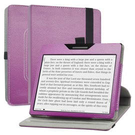 MAMA MOUTH Case Compatible with BOOX Go Colour 7 Case, 360° Rotating Stand Cover Premium Protective Case with Stand Function for BOOX Tablet Go Colour 7 Inch Tablet, Purple