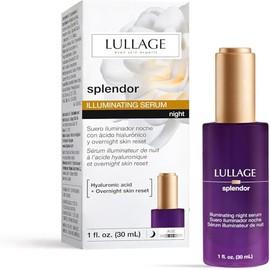 LULLAGE Splendor, Srum Iluminador Nocturno, 30 ml, cido Hialurnico, Efecto Rejuvenecedor