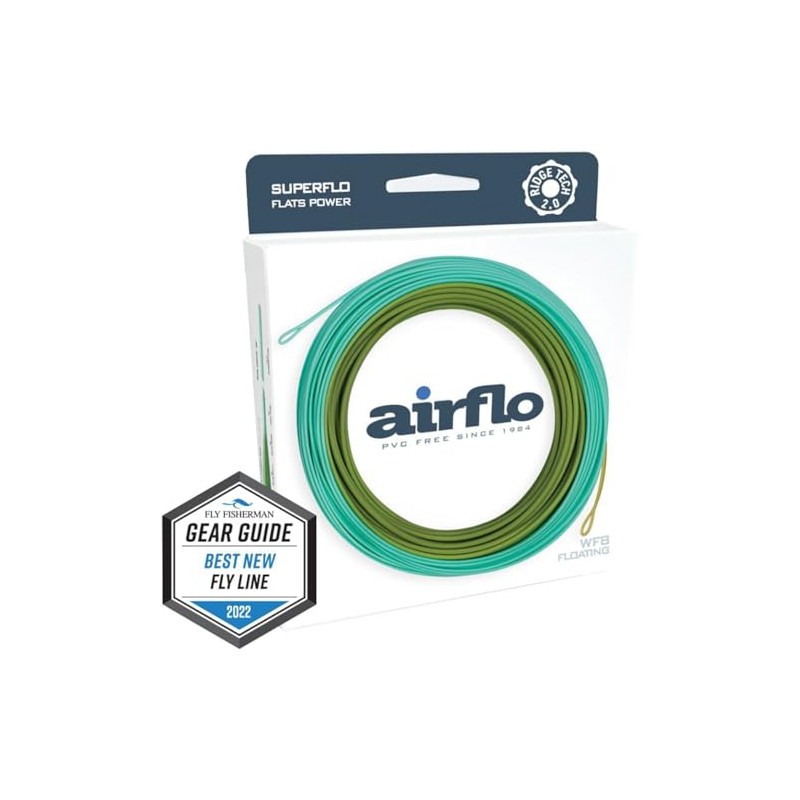 Airflo Superflo Flats Power Taper Floating Fly Line - Ridge