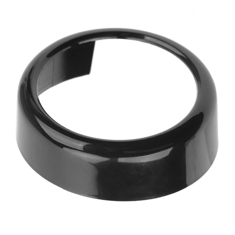 Front Grill Emblem Logo Ring Cover Glossy Black Exterior Badge