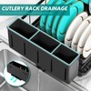 MERRYBOX Dish Drying Rack Large Capacity 2 Tier Dish Drying