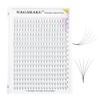 NAGARAKU Volume Eyelash Extensions, Prefabricated Fan Eyelashes, 320 Pieces, 5D,
