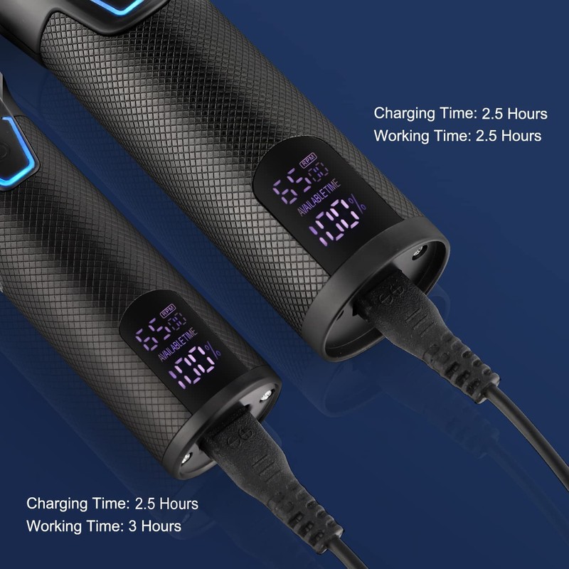 Suttik Professional Hair Clipper and Trimmer Set, Barber Clippers Set