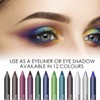 Fashion Base Eyeliner Pencil, 12 Colours Eyeliner, Professional Highlighter Eye