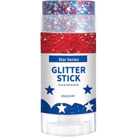 Barra de purpurina para el cuerpo 15 g Barra de lentejuelas de maquillaje Maquillaje De Glitter Corporal Resistente Al Agua 25.º Para Conciertos Carnaval Festivales 4 De
