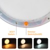 camperxlite 3CCT LED Ceiling Light DC12V Campervan-2700K/4000K/6000K-860LM, Dia 7.09″ Round