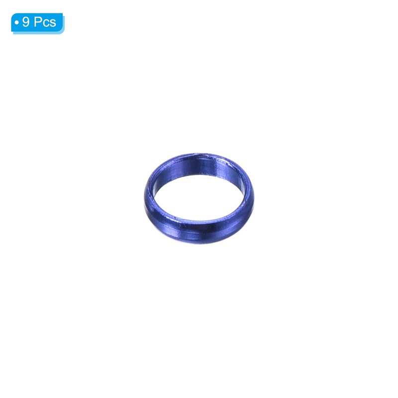 PATIKIL Dart Shaft Rings Aluminum Dart O-Rings Accessories for Plastic