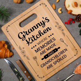 Milcier Granny Birthday Gifts from Grandkids, Unique Cutting Board, Mothers Day Gifts for Granny, Best Granny Gifts for Grandma