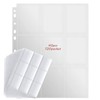 40 Pack 9 Pocket Page Protector, Holds 720 Pcs Cards,