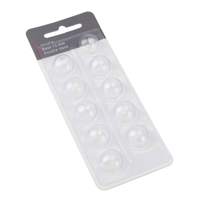 10pcs Double Vent Bass Dome Accessory Single Layer Double Vent