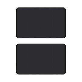 2 PCS Car Side Window Sun Shade, Rear/Front Window Shade, Magnetic Privacy Curtain for Baby and Kids with Sun UV Heat Protection, Universal Car Accessories for Shading (Black, Rear Side)