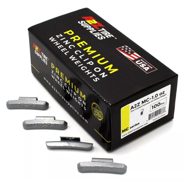A2Z MC Series Hammer on ZINC Wheel Weights Coated (1.0