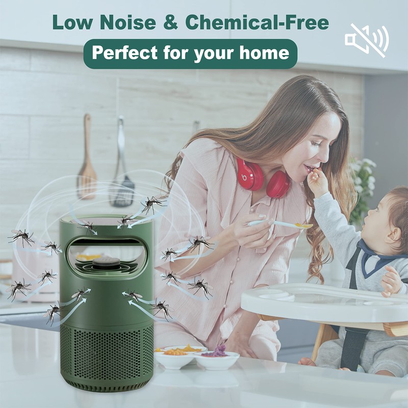 VOLTORB Bug Zapper Indoor Bug Trap Insect Attractant Trap Powerful