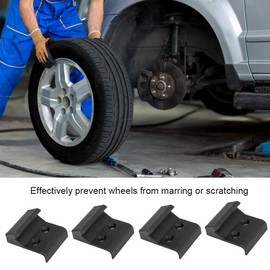 Aramox Jaw Protectors, 4pcs ABS Tire Changer Clamp Cover Jaw Protectors Guard Protective Covers