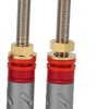 4 Pcs Banana Plug Connector Pure Copper 4mm Rhodium Plating