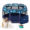 Grandtail Extra Large Dog Playpen, Portable Pet Play Pen for