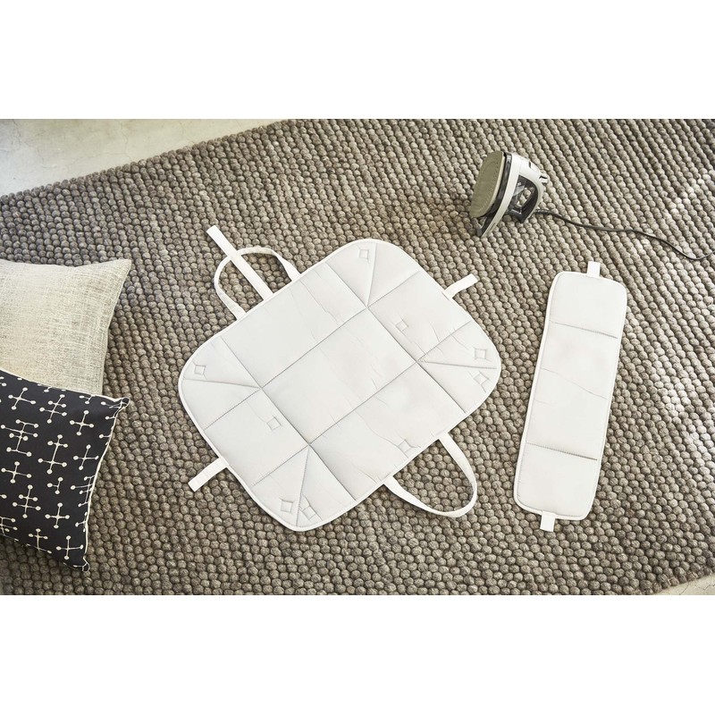 Yamazaki 3443 Tower Iron Plastic Bag, White, Cotton/Polyester, 33 x