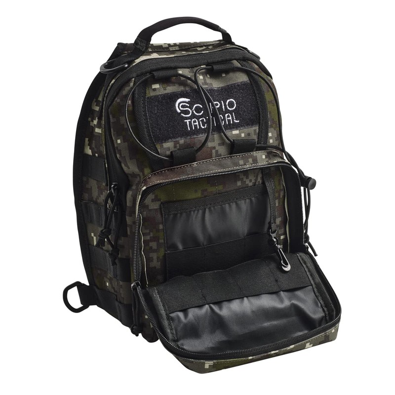 Scipio JYFSP11CAMO Unisex's Tactical Sling Bag - Camo