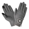 LeMieux Unisex Classic Leather Riding Gloves in Brown - Breathable