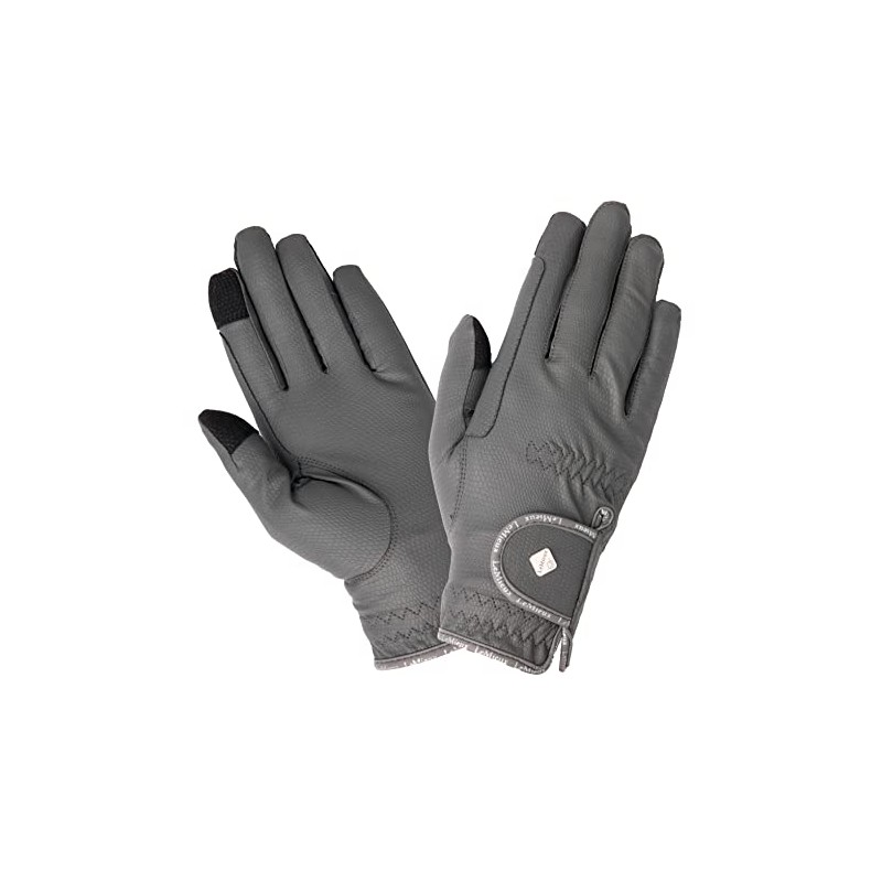 LeMieux Unisex Classic Leather Riding Gloves in Brown - Breathable