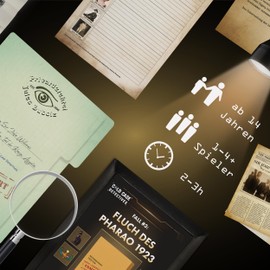 X-SCAPE - Cold Case Detectives Crime Game - Fall #3 Pirse of the Pharaoh 1923 - The Escape Room Game