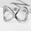 Jude Jewelers Stainless Steel Large Chunky Infinity Style Promise Engagement