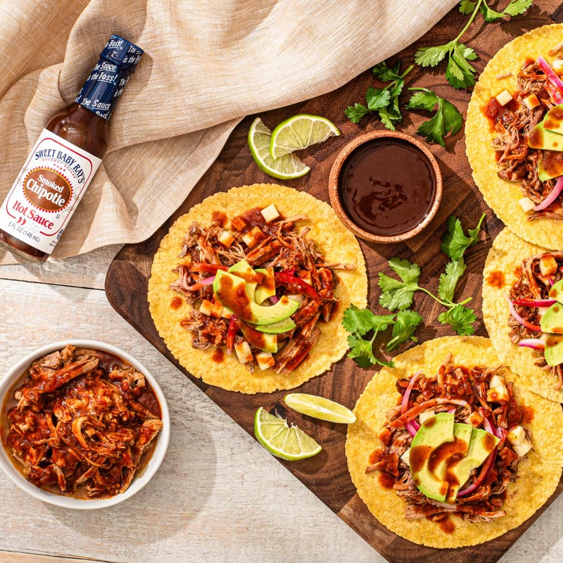 Sweet Baby Ray’s Smoked Chipotle Hot Sauce 5 Fl Oz