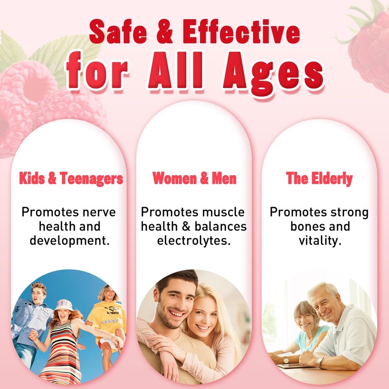 2 Pack Potassium Citrate Gummies for Adults Men & Women,