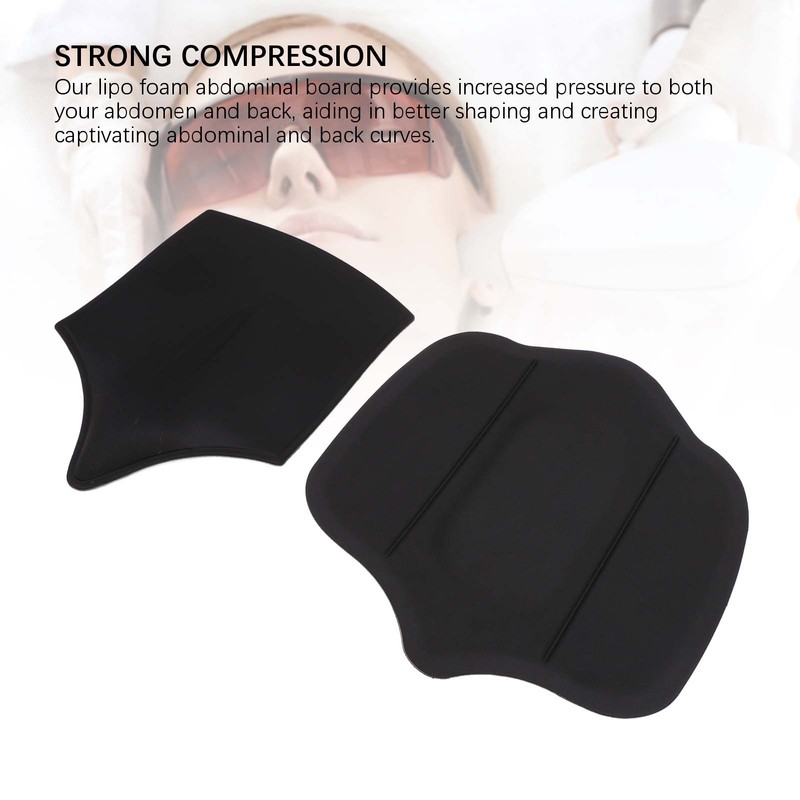 2pcs Abdominal Boards Foams Set Control Bruising Reduce Swelling Post
