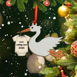 Gifts for Expecting Parents - Expecting Parents to Be Unique Gifts - Baby Pregnancy Announcement Gift Ideas for Husband, Family - Baby Ornament 2026 - Baby Pregnancy Announcement (BB2)