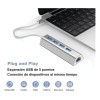 BAKEWAY Adaptador USB-C a Ethernet Gigabit 5 en 1 Hub