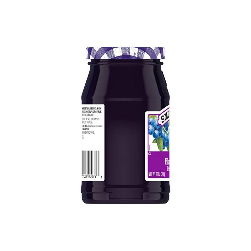 Smucker's Blueberry Preserves, 12 Ounces