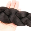 VOPPIS Long Braided Ponytail Extension 30 Inch Pre stretched Braiding