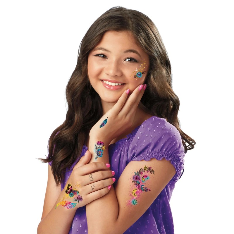 Be Inspired by Cra-Z-Art Glitter Tattoo Artist Set, Best for