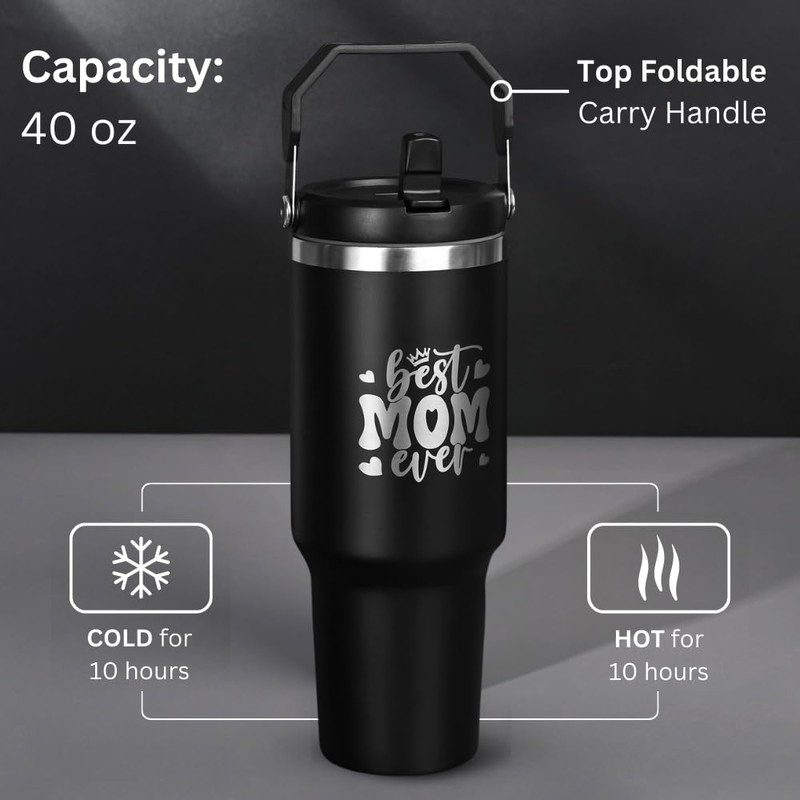 Mothers Day Gifts for Mom - 40 oz Best Mom