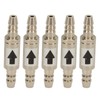 5Pcs Stainless Steel One Way Check Valve, Proof CO2 Check