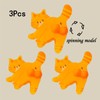 Cute Cat Fridge Magnets, Funny Magnet Rotating Cats Cute Magnets