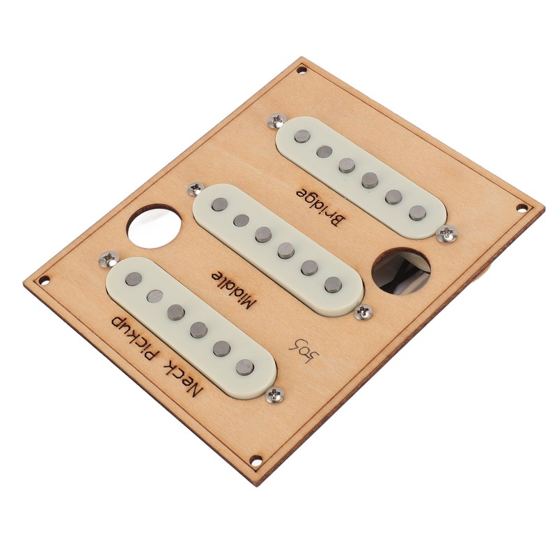 Single Coil Pickup Set Neck Middle Bridge Alnico 5 SSS