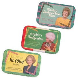 The Golden Girls Stay Golden Mints in Set of 3 Collectible Tins!
